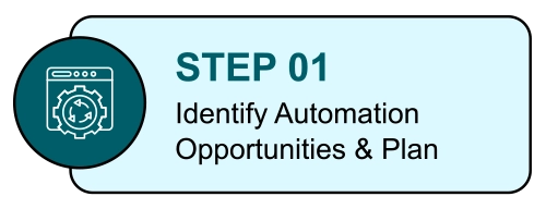 Identify Automation Opportunities & Plan